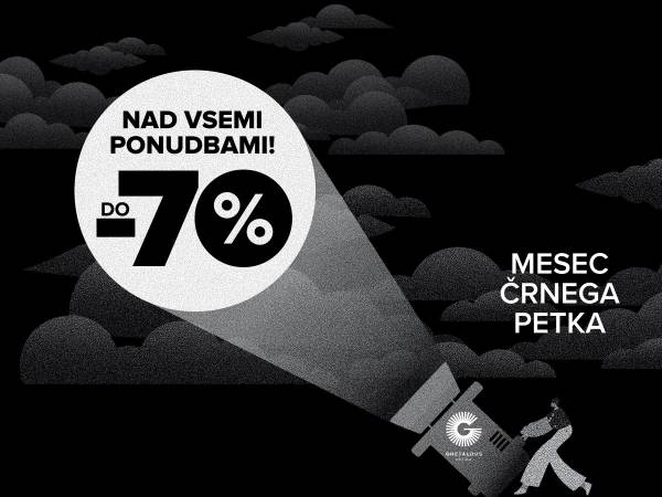Mesec črnega petka v optiki Ghetaldus – popusti do 70 % na najboljše svetovne blagovne znamke!